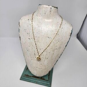 Elegant Gold Anxiety Relief Pendant Necklace